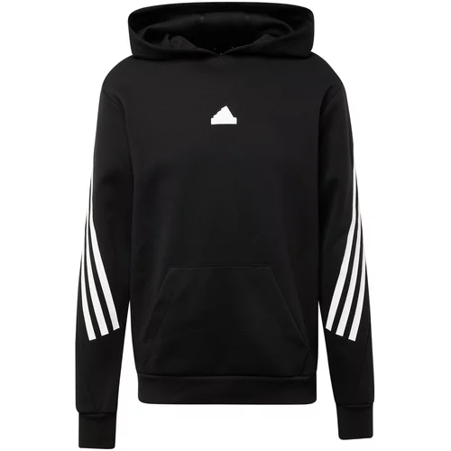 ADIDAS SPORTSWEAR Sportska sweater majica crna / prljavo bijela
