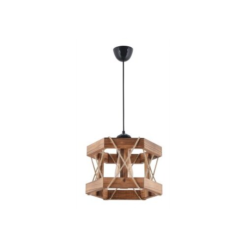 Opviq hexagonal antiquation brown chandelier Cene
