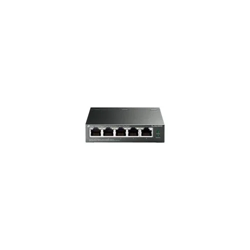  5-Port Gigabit Easy Smart Switch with 4-Port PoE+, metal case, desktop mount, PoE budget 65W, support 802.1q VLAN, QoS, Port Isolation, Loop Prevention, IGMP, PoE Extend mode, easy management via Web UI and Easy Smart Utility.