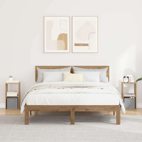  Noćni ormarić 2 pcs Umjetnički hrast 25 5 x 22 x 49 5 cm Cene