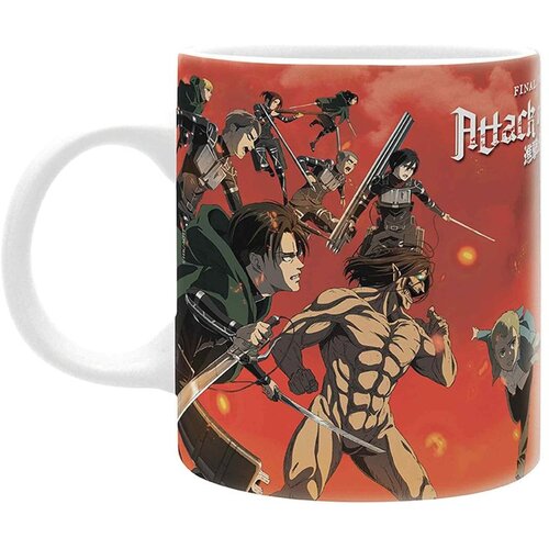 Abystyle Šolja - Attack On Titan - Battle scene season 4 Cene