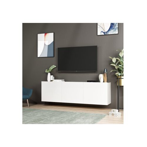 Hanah home white polica za tv Slike