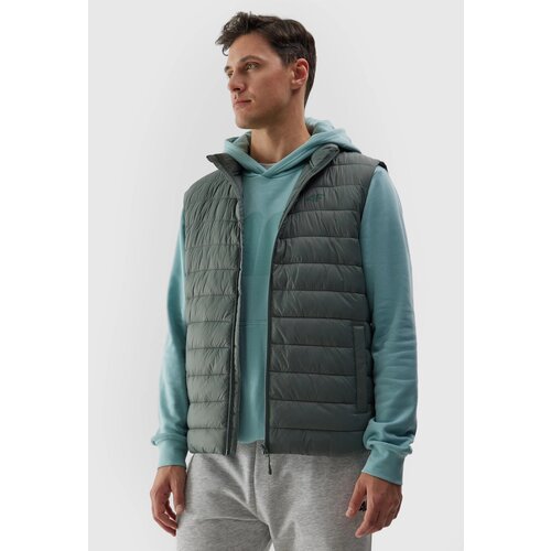 4f Men's Recycled Down Vest - Green Cene