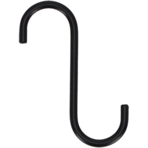 Esschert Design Črn S-kavelj - 10 cm Slike