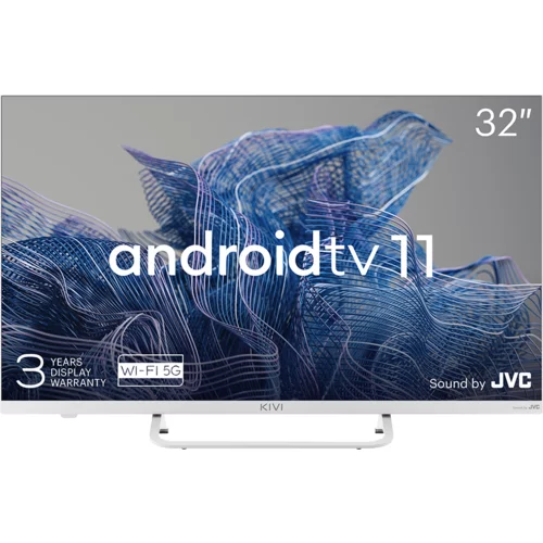  32', FHD, Android TV 11, White, 1920x1080, 60 Hz, Sound by JVC, 2x8W, 27 kWh/1000h , BT5.1, HDMI ports 3, 24 months - 32F750NW