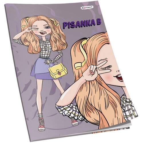  Obrazac &amp;scaron;kolski pisanka &amp;quot;B&amp;quot; za 1razred Soft+ Connect Girl Slike