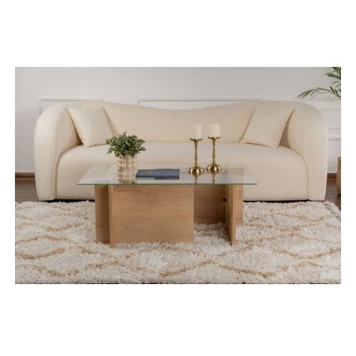 Hanah home Klub sto Ventrino, 105x65x40cm, Smeđa Slike