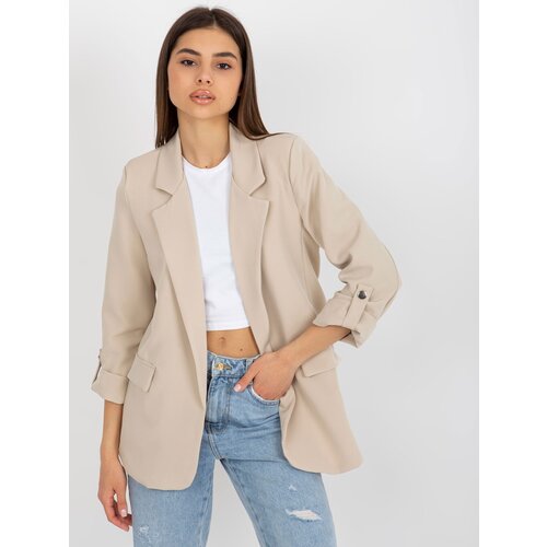 Och Bella Jacket-TW-ZT-BI-27192.44P-light beige Cene