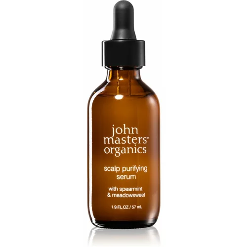 John Masters Organics Spearmint & Meadowsweet Scalp Purifying Serum serum za vlasište s hranjivim učinkom 57 ml