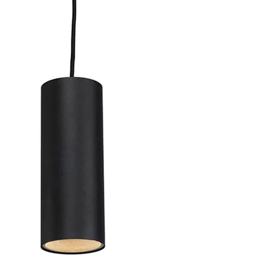 QAZQA Dizajn viseča svetilka črna - Tubo