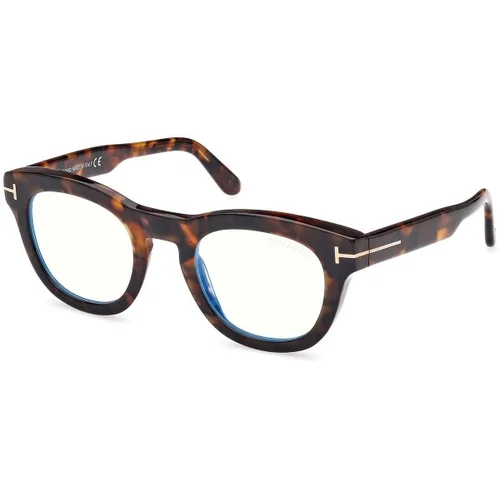 Tom Ford FT5873-B 052 ONE SIZE (49) Havana/Kristalna