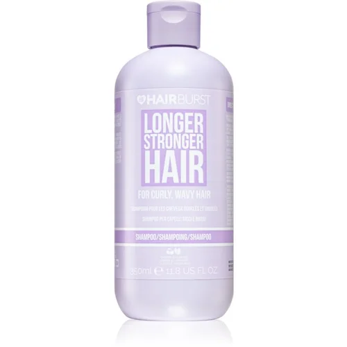 Hairburst Longer Stronger Hair Curly, Wavy Hair hidratantni šampon za valovitu i kovrčavu kosu 350 ml