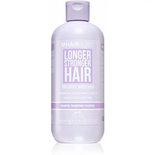 Hairburst Longer Stronger Hair Curly, Wavy Hair vlažilni šampon za valovite in kodraste lase 350 ml