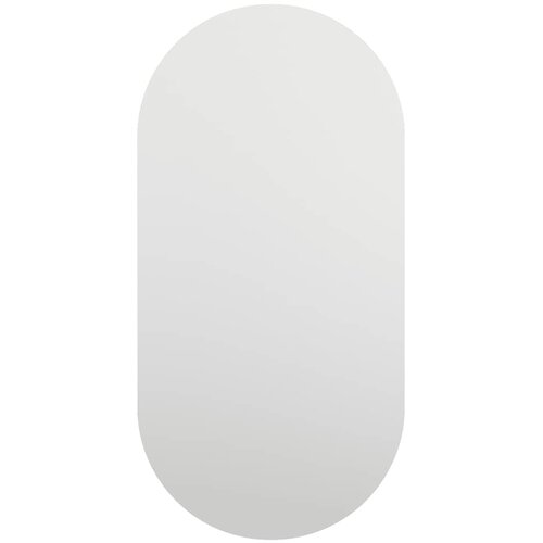  Ogledalo s LED svjetlima 60 x 30 cm stakleno ovalno Slike