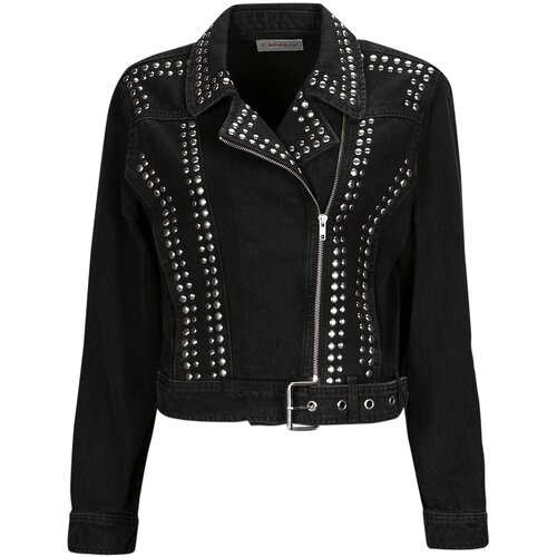 Only ONLGILLA LS STUD DNM BIKER JACKET CRO Crna Slike