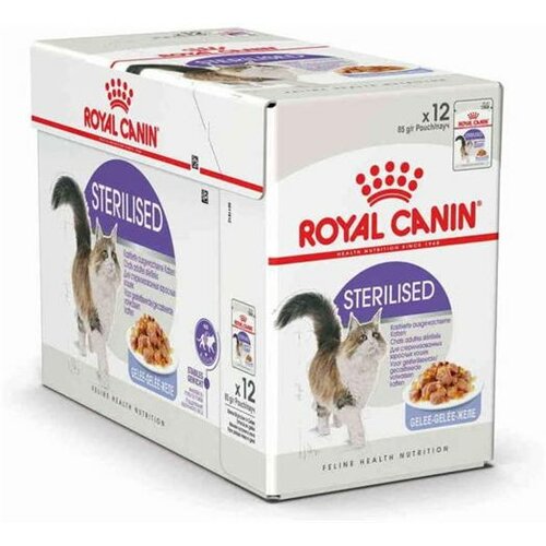 Royal Canin hrana u kesici za mačke sterlised - sosić 12x85g Slike