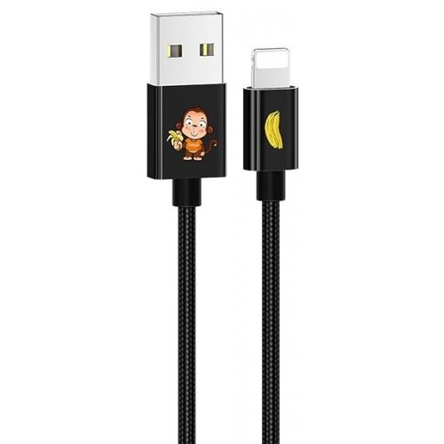 Usams podatkovni kabel SJ234 z opico Lightning - &amp;Auml;rn Slike