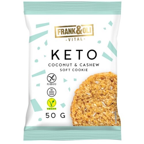 Frank&amp;amp;oli keto kolačić sa kokosom i indijskim orahom 50g Slike