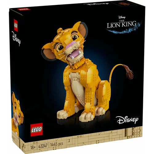 Lego Disney Classic 43247 Mladi Simba, kralj lavova
