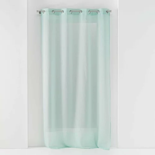 Douceur d intérieur Mentol zelena prozirna zavjesa 140x280 cm Sandra –