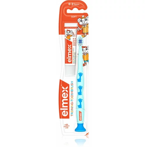 Elmex Caries Protection Kids zobna ščetka za otroke soft + mini zobna pasta 12 ml