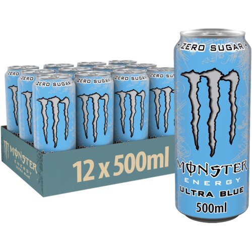 Monster Ultra Blue Zero Sugar 0,5l 12/limenka XXL Cijene