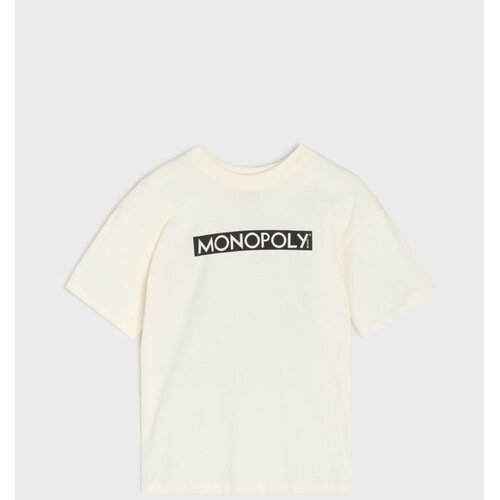 Sinsay Pamučna majica s printom Monopoly Cijene