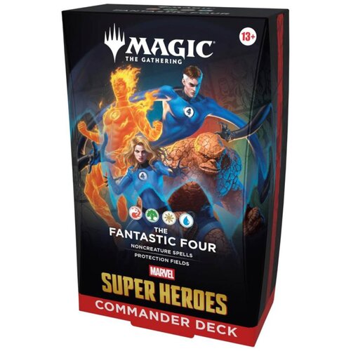 Wizards Dru&scaron;tvena igra - Magic the Gathering - TCG Marvel Super Heroes - The Fantastic Four - Commander Deck Cene
