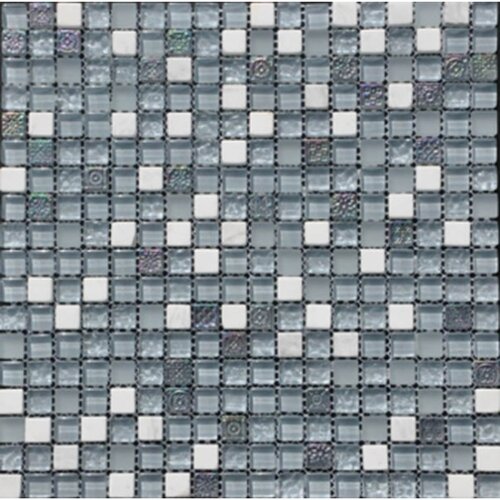  Stakleni mozaik sivi 300x300x8mm Cene