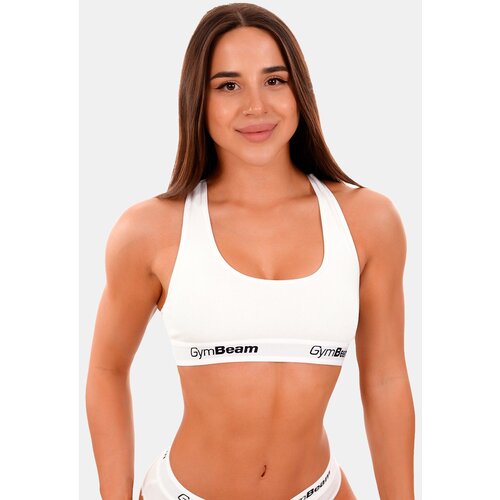 GymBeam Grudnjak Bralette White Slike