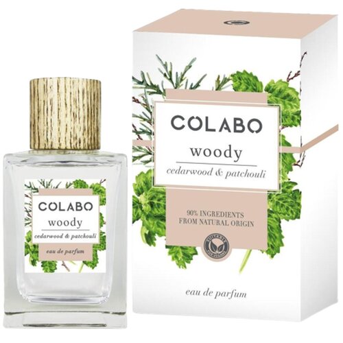 Colabo ženski parfem woody cedarwood & patchouli edp 100 ml Slike