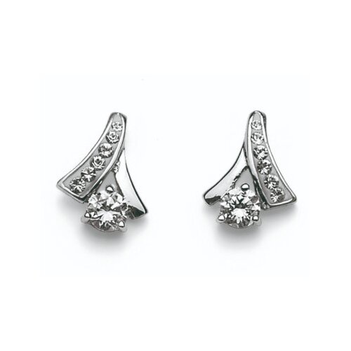  Ženske oliver weber nice 925ag white zircon mindjuše sa swarovski kristalima ( 62042.001 ) Cene