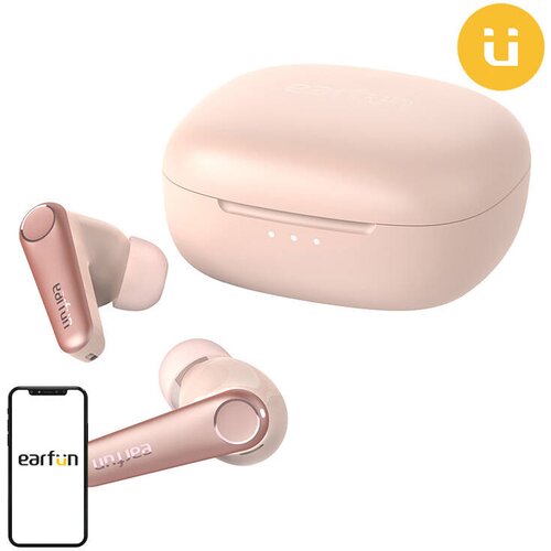 Earfun Air Pro 3 TWS bežične slušalice, ANC (roze) Cijene