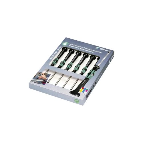 Wera 2069/6 for electronic applic. screwdriver set + Rack Slike