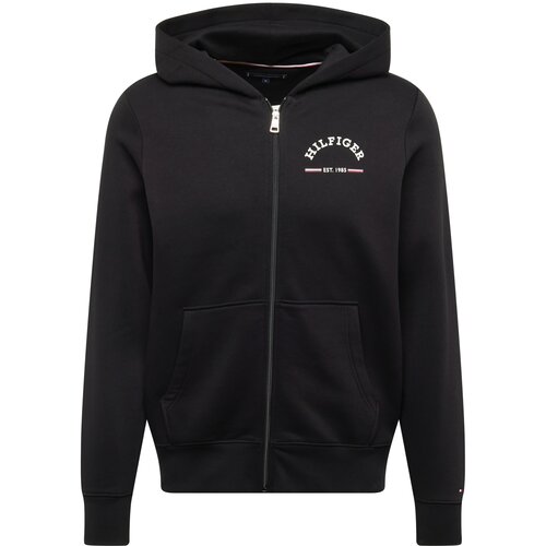 Tommy Hilfiger Jopa na zadrgo črna / bela Cene