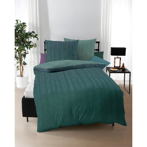 Kaeppel posteljnina 200/200 cm flanela rjava Cene