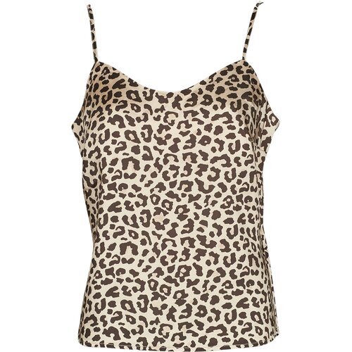 Only Majice brez rokavov ONLMAYRA TIE SATIN SINGLET Večbarvna Slike