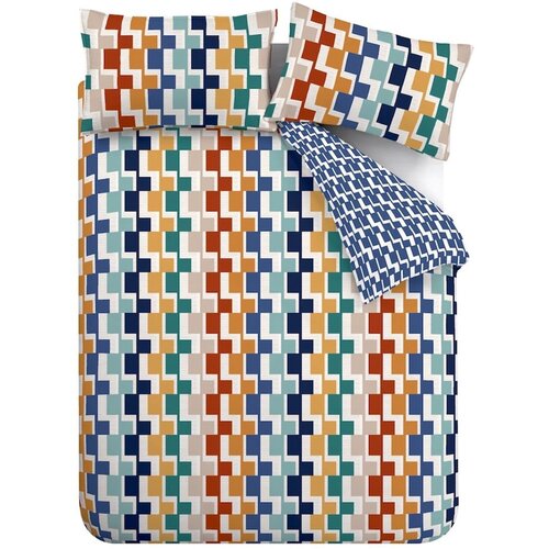 Catherine Lansfield Posteljina za bračni krevet/za produženi krevet 230x220 cm Bryson Geo – Cijene