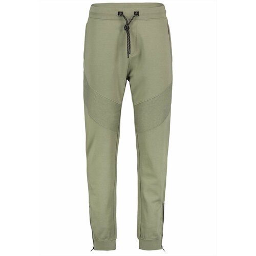 Fashion Hunters Khaki men's sweatpants with pockets SUBLEVEL Slike
