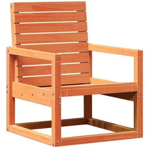 Maison Chic Vrtni Stoli - Stol za vrt vo&amp;scaron;čeno rjav 57,5x63x76 cm trdna borovina JS722, (21878165) Slike