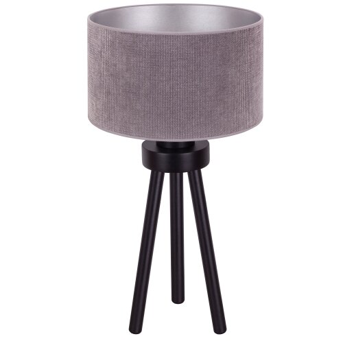  Duolla - Stona lampa LYON 1xE27/15W/230V prečnik 30 cm siva Slike