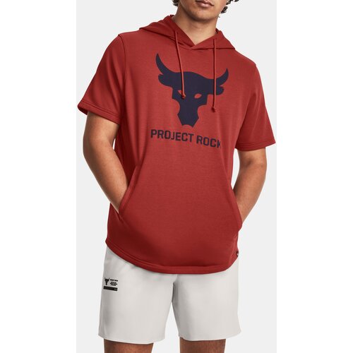 Under Armour Sweatshirt Pjt Rock Terry SS HD-RED - Men&amp;#039;s Slike