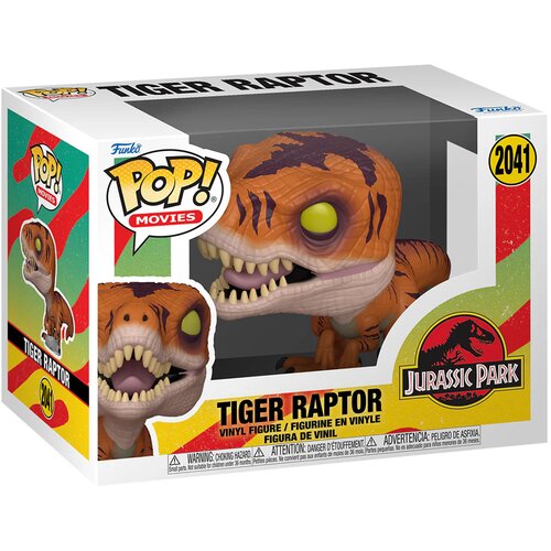 Funko POP! Movies: Jurassic Park S3 - Tiger Raptor Slike