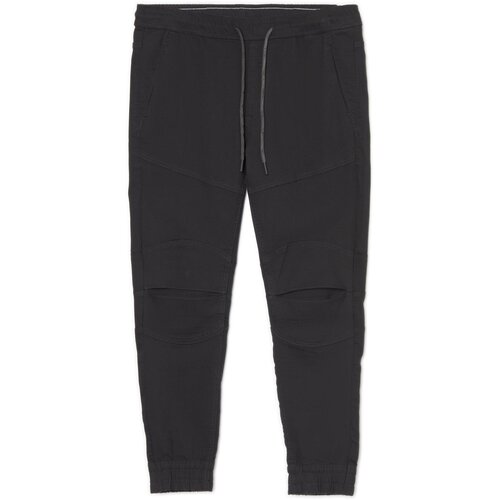 Cropp - Hlače jogger iz džinsa - Črna Cene