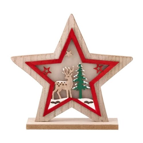 Festa Rudolf, novogodišnja dekoracija, svetleća zvezda Cene