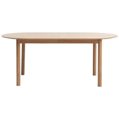 Unique Furniture Raztegljiva jedilna miza z mizno plo&amp;scaron;čo v hrastovem dekorju 100x190 cm Gallina &amp;ndash; Slike