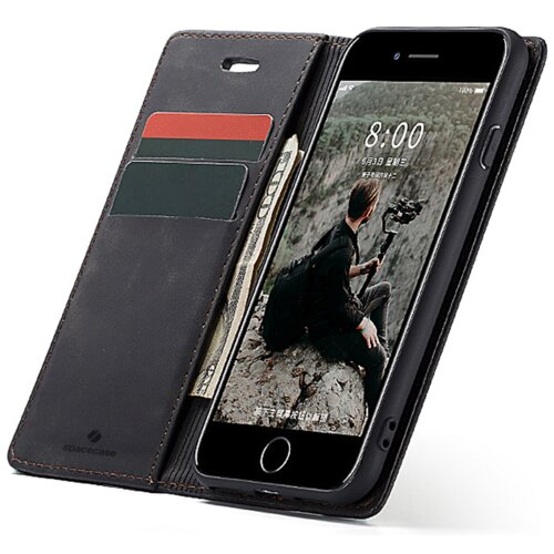 Spacecase OVITEK DENARNICA ZA IPHONE 7 8 SE 2020 OVITEK ČRN, (21962591) Cene