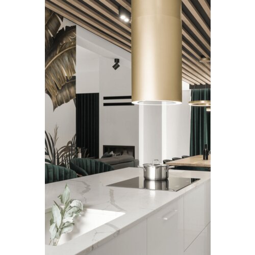 CIARKO DESIGN otočna napa TUBUS W GOLD STEEL Cijene