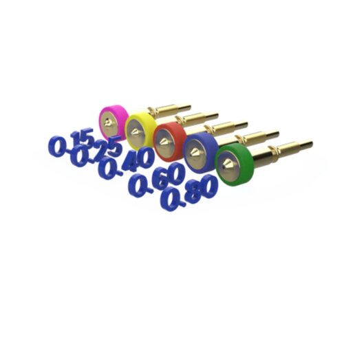 E3D Revo Brass Nozzle, 0.4 mm Slike