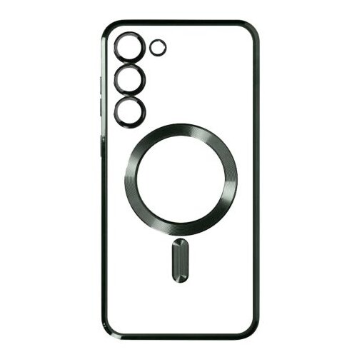 silikonska maska magsafe za samsung S25 plus/ zelena Slike